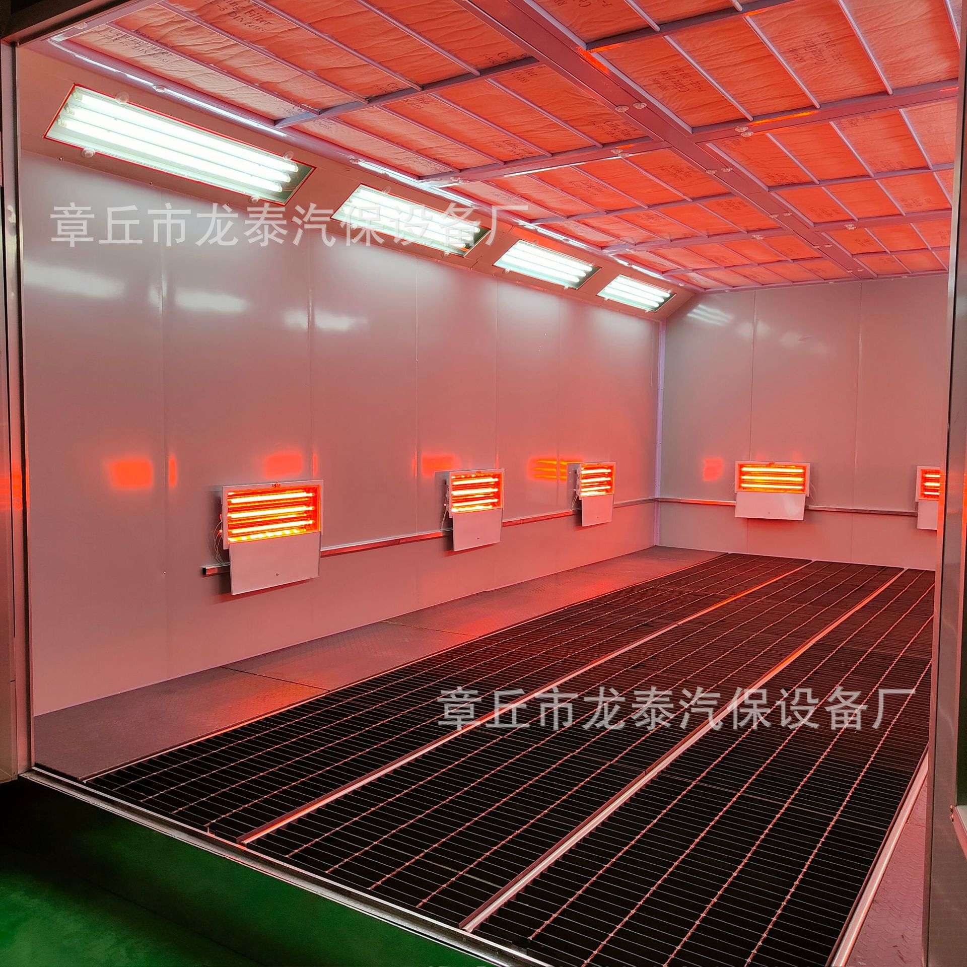 汽车钣金烤漆房中涂打磨房标准汽车烤漆房汽车喷漆房中涂房电加热