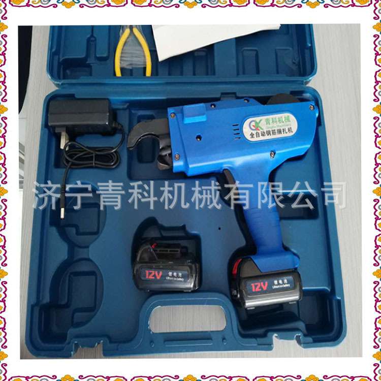 全自动钢筋捆扎机 便携式智能捆绑机 0.8mm镀锌铁丝绑扎器