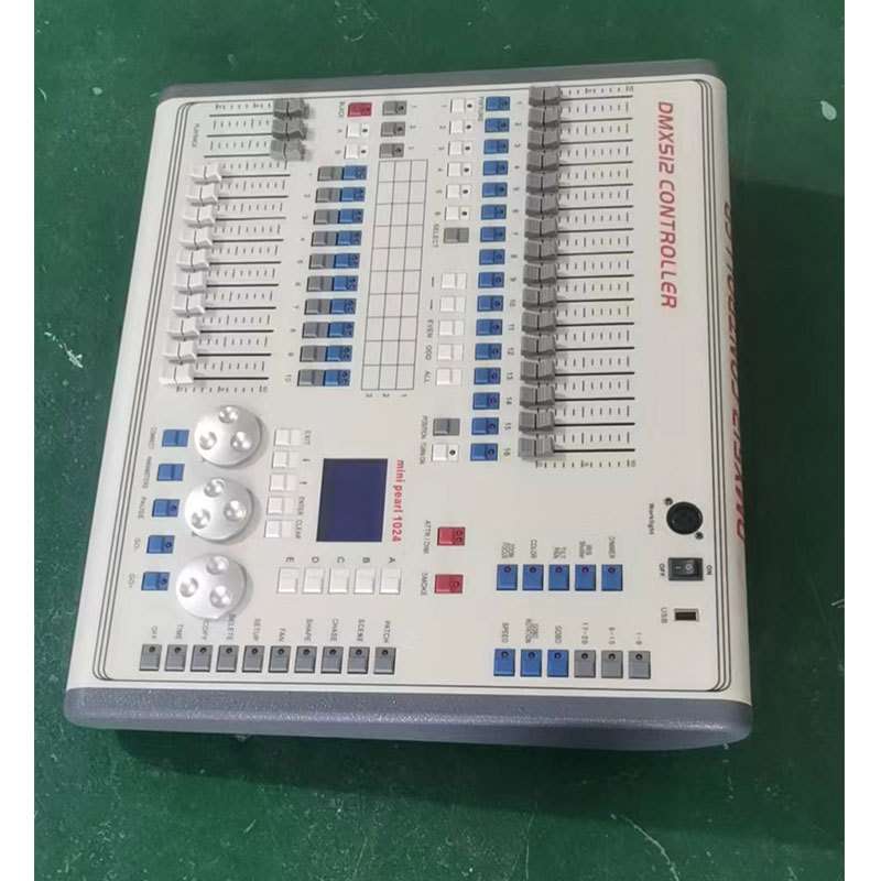 迷你1024小珍珠灯光控台DMX1024舞台灯光控制器摇头光束灯调光台