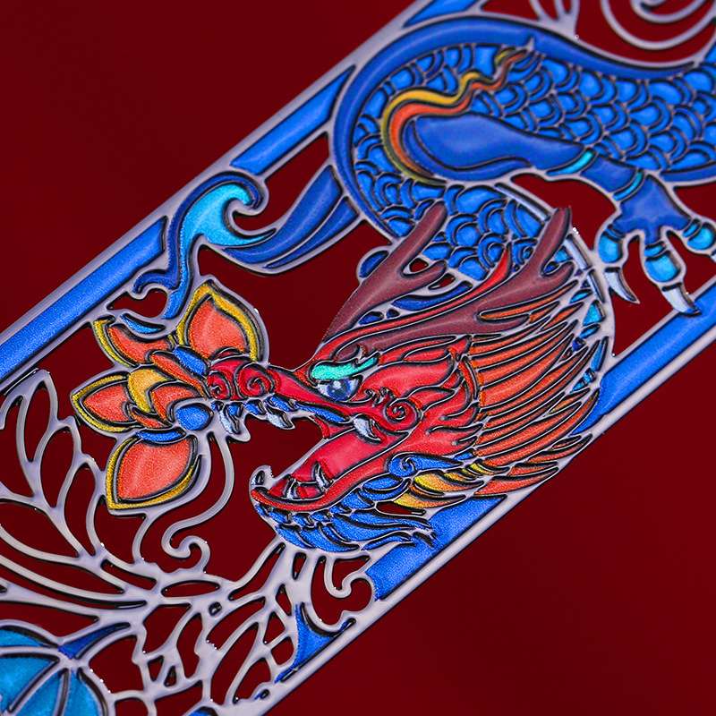 古典中国风龙年金属书签 故宫博物馆文创高档精致奖励学生