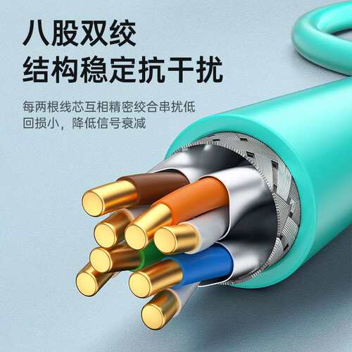 cat8纯铜 22AWG0.64MM S/FTP CABLE网络线超八类室外双屏蔽网线