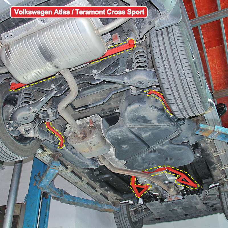Strut Brace Kit 适用 Volkswagen Atlas / Teramont Cross Sport