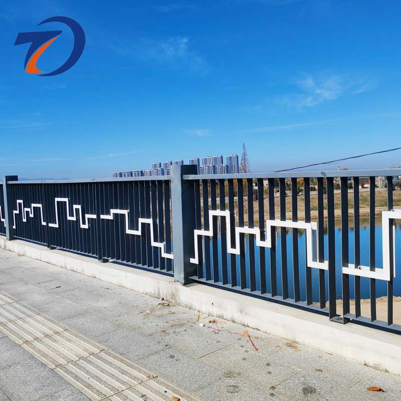 桥梁护栏灯光亮化不锈钢复合安全防护栏河道景区道路防撞桥梁护栏