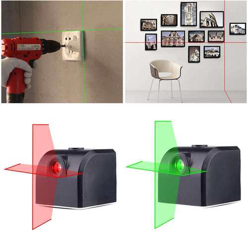 Mini laser level, infrared light cross printer, line project