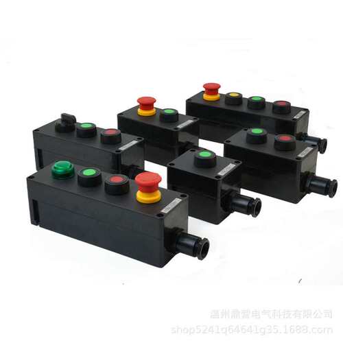 BZC8050防爆防腐按钮盒远程操作柱防水防尘按钮箱防爆开关控制盒