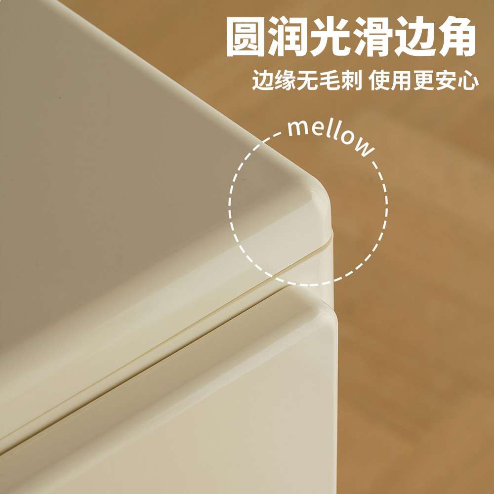 卧室床头柜电镀标签拉手现代简约沙发边柜文件储物抽屉柜创意收纳