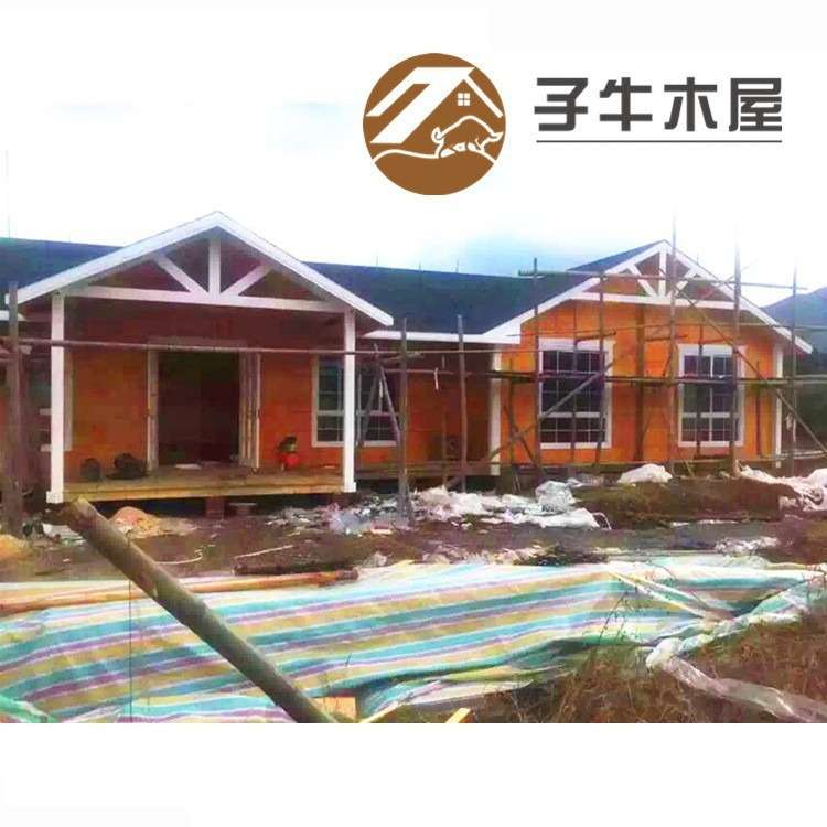 浙江厂家户外度假小木屋景区别墅农村木头房子欧式木别墅自建房