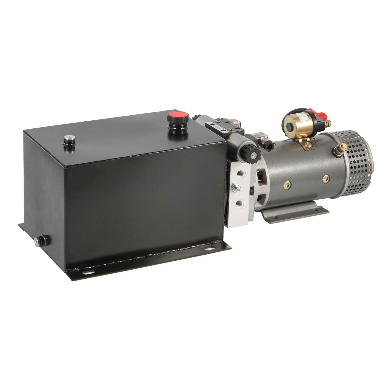 12V24V4KW3KW液压动力单元直流马达伸缩液压支腿系统油缸半挂车