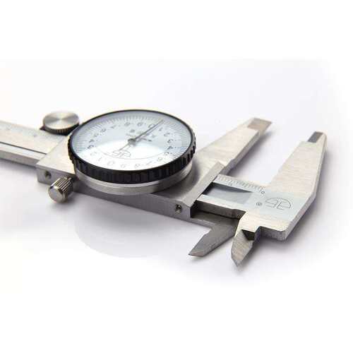 青海量具xibei青量西北带表卡尺/表盘游标卡0-150-300mm精度0.02