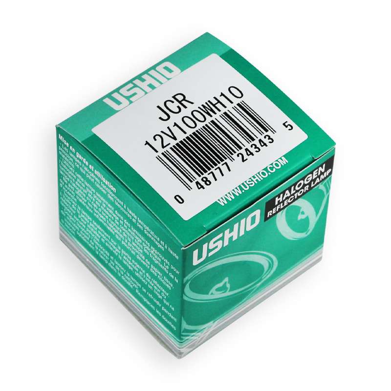 优秀卤素灯杯USHIO JCR 12V100WH10长寿命光学仪器灯泡12V100WH10