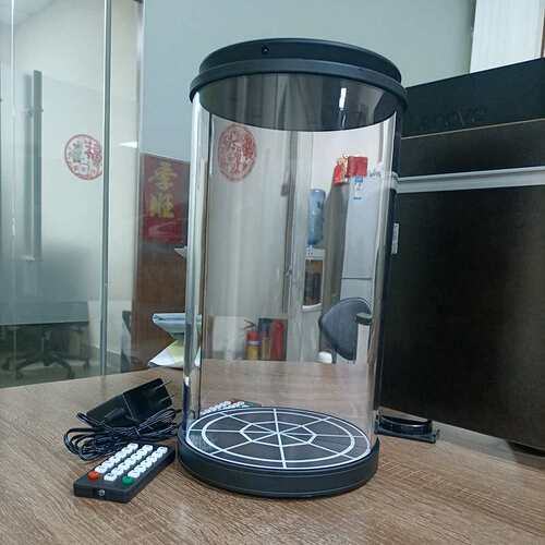 直供3d全息仓互动智能虚拟数字人圆柱全息舱展示柜现货