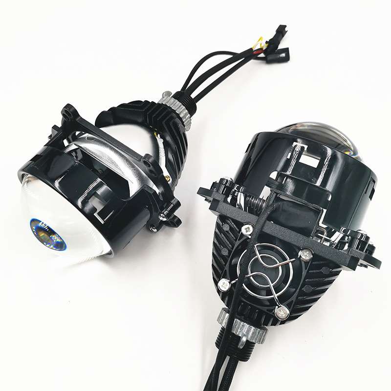 3.0寸led汽车大灯海拉HL2透镜大灯55W高亮聚光LED透镜通用
