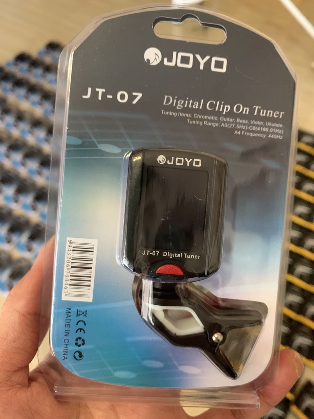 JOYO JT-07电木吉他尤调音器