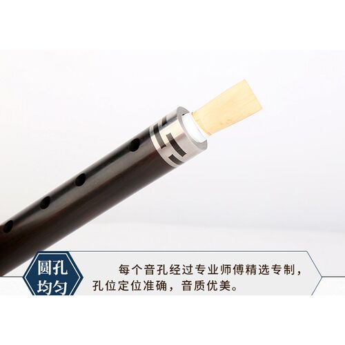 王家彪管子乐器初学者成人管乐民族乐笛专业演奏铸锡白箍催泪管子