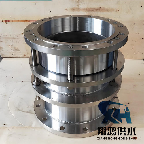 不锈钢材质管道伸缩接头双法兰限位伸缩器304/316L伸缩节法兰式