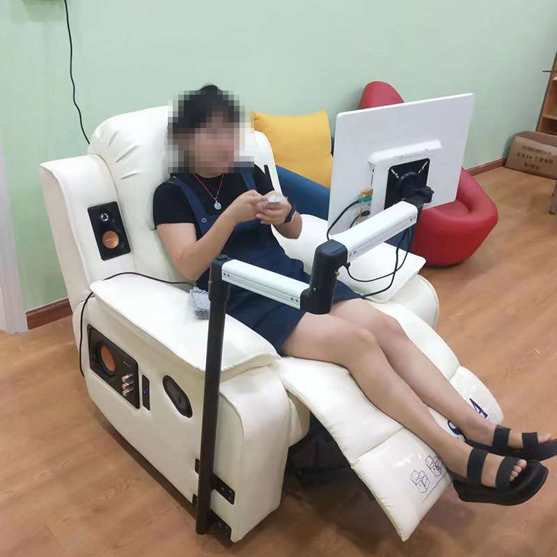 单人心理咨询沙发多功能放松音乐律动沙发电动按摩摇椅音响沙发家