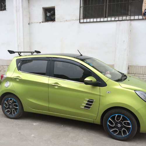 两厢通用铝合金尾翼夹式免打孔两厢专用spoiler