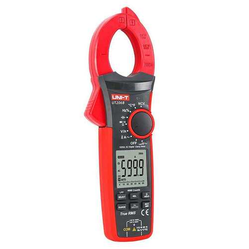 优利德（UNI-T）UT206B 真有效值数字钳形表 钳型表 钳表 交流100