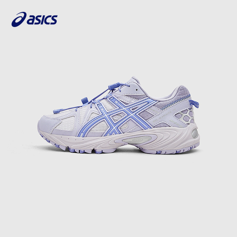 ASICS/亚瑟士男童女童透气网面跑步鞋新款防滑大底休闲复古运动鞋