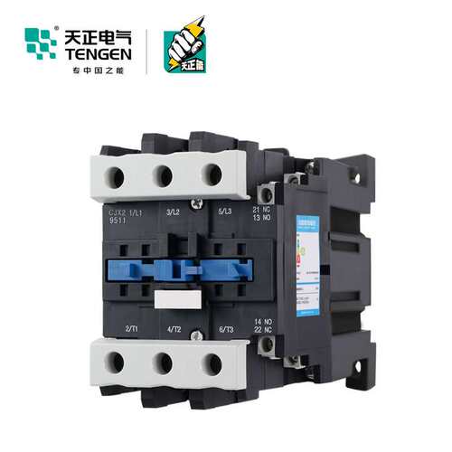 TENGEN天正 CJX2-9511交流接触器100A三相220v 380v 110v 36v 24V