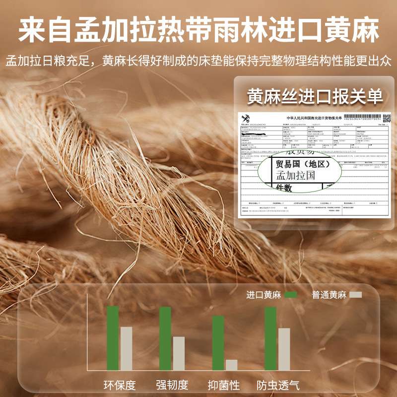 床垫家用可折叠天然乳胶护脊加硬棕垫薄床垫子榻榻米棕榈双人床垫