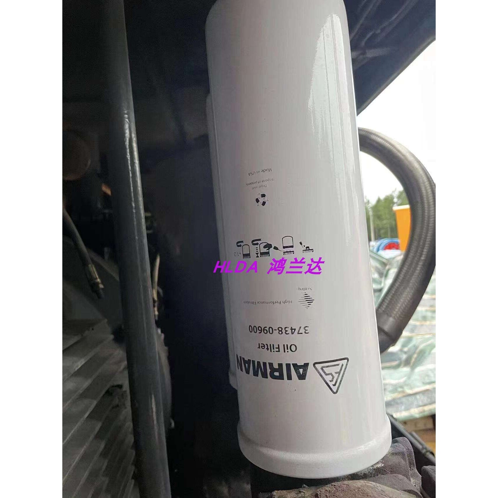 复盛螺杆式空压机滤芯过滤器油分芯空气滤芯油滤芯配件3743804600