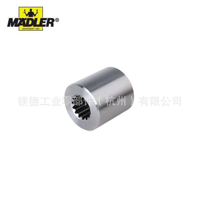 Maedler 齿轴 DIN 5480 的 法兰轮毂
