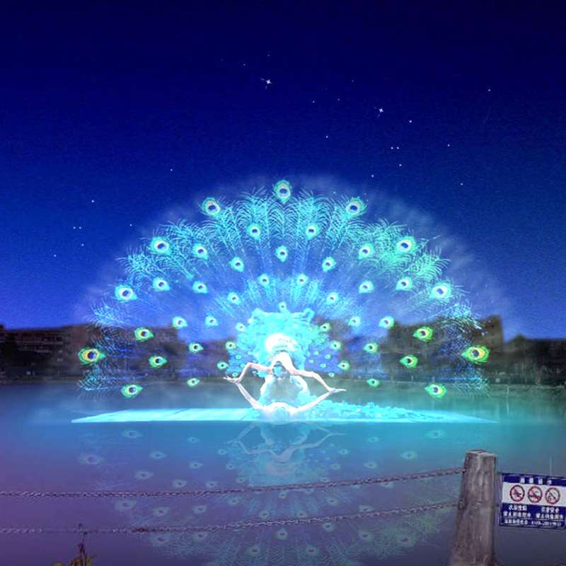 厂家水幕音乐喷泉工程施工水帘水秀景观水幕电影喷泉设计施工服务