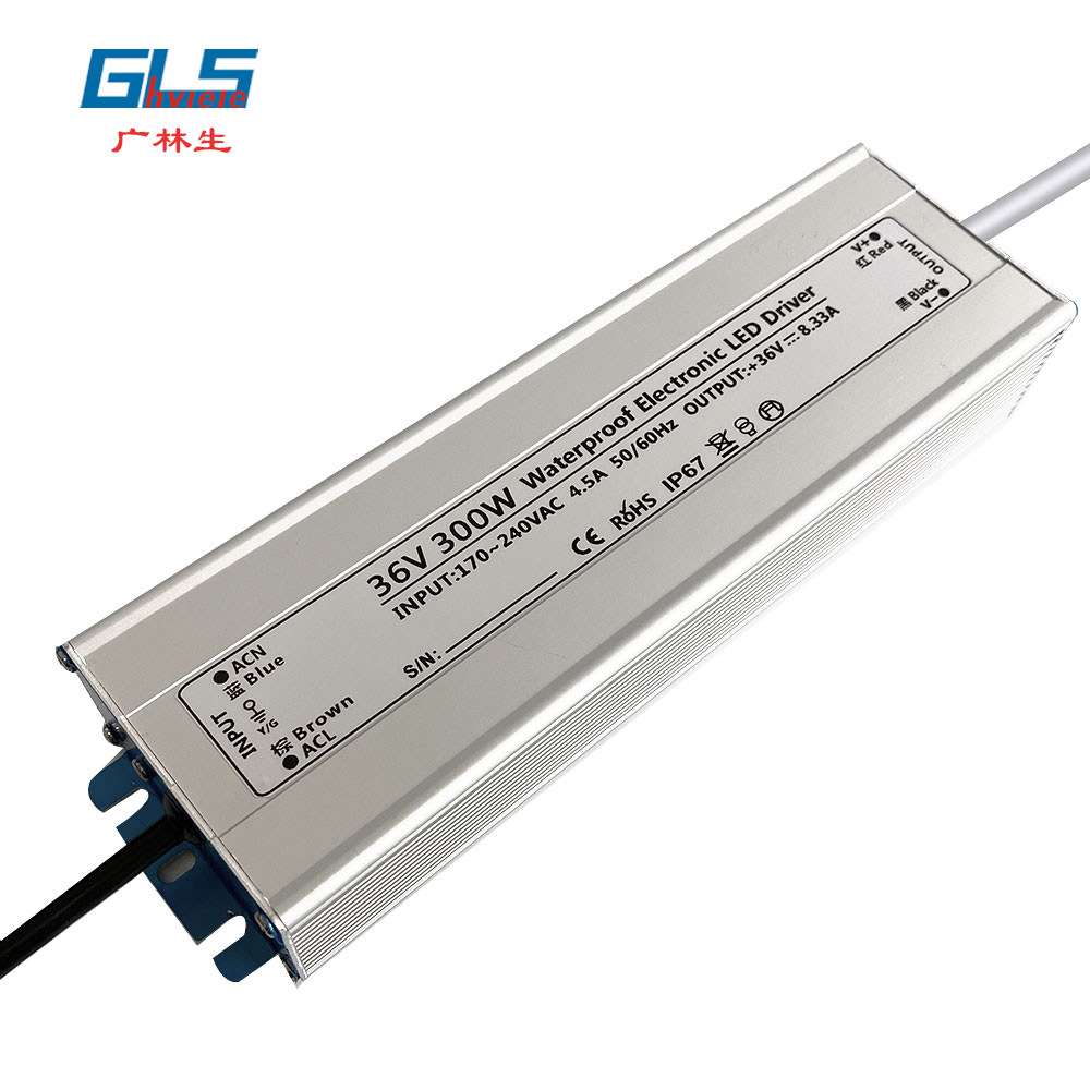 36V 45V300W加湿器防水电源景观造雾 24V300W防水电源LED灯带