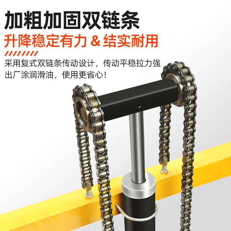 奥坤手动液压叉车0.5-3吨升降堆高车小型装卸搬运车油缸铲车升高