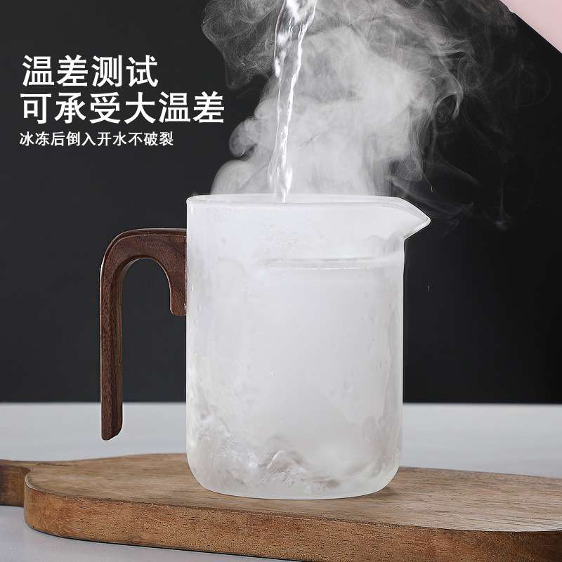 玻璃泡茶壶月牙过滤冲茶器高档家用泡绿茶专用茶具花茶沏茶公道杯