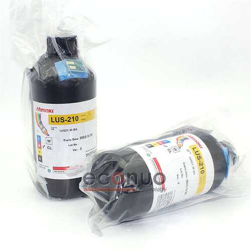 原装进口MIMAKI LUS-210UV固化油墨UJV100-160带芯片1L装墨水
