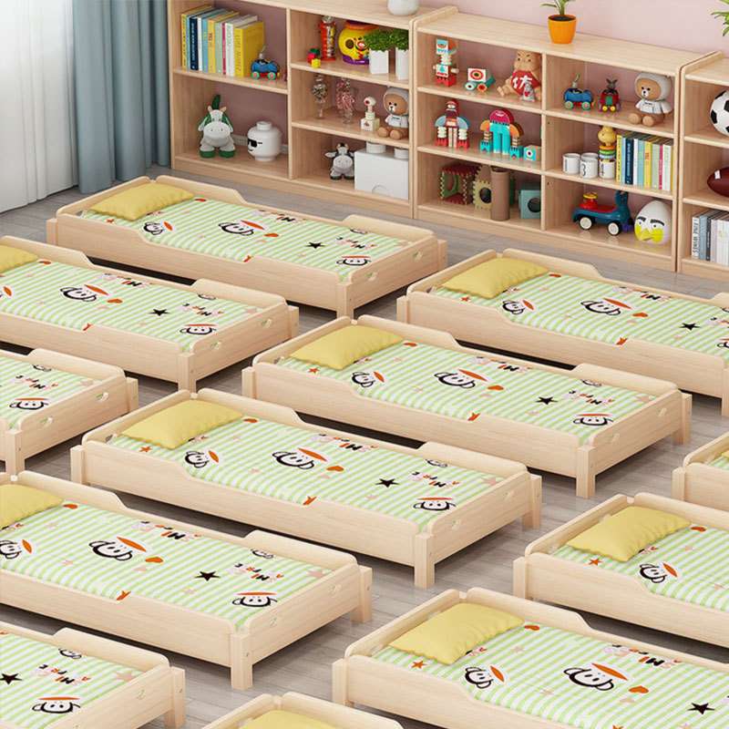 幼儿园专用床实木叠叠床儿童床小学生午休床托管班午睡床宝宝小床