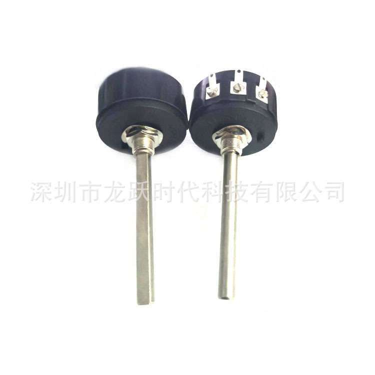RS PRO导电塑料电位器CLR4000-500欧6.35MM面板安装功率1.5W长轴