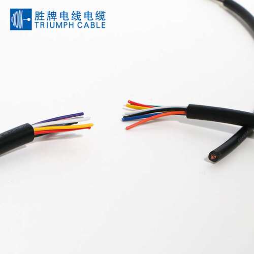 东莞胜牌厂家直销UL2464 22AWG*2C耐温 电机内部连接线