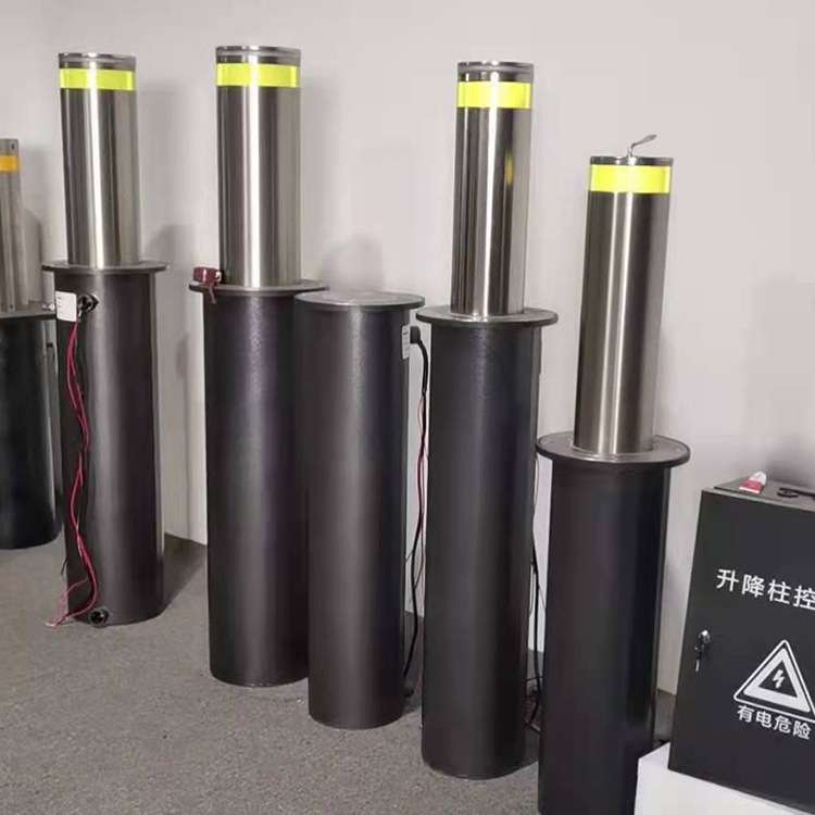 全自动液压一体式升降柱自动路口路桩小型不锈钢升降柱