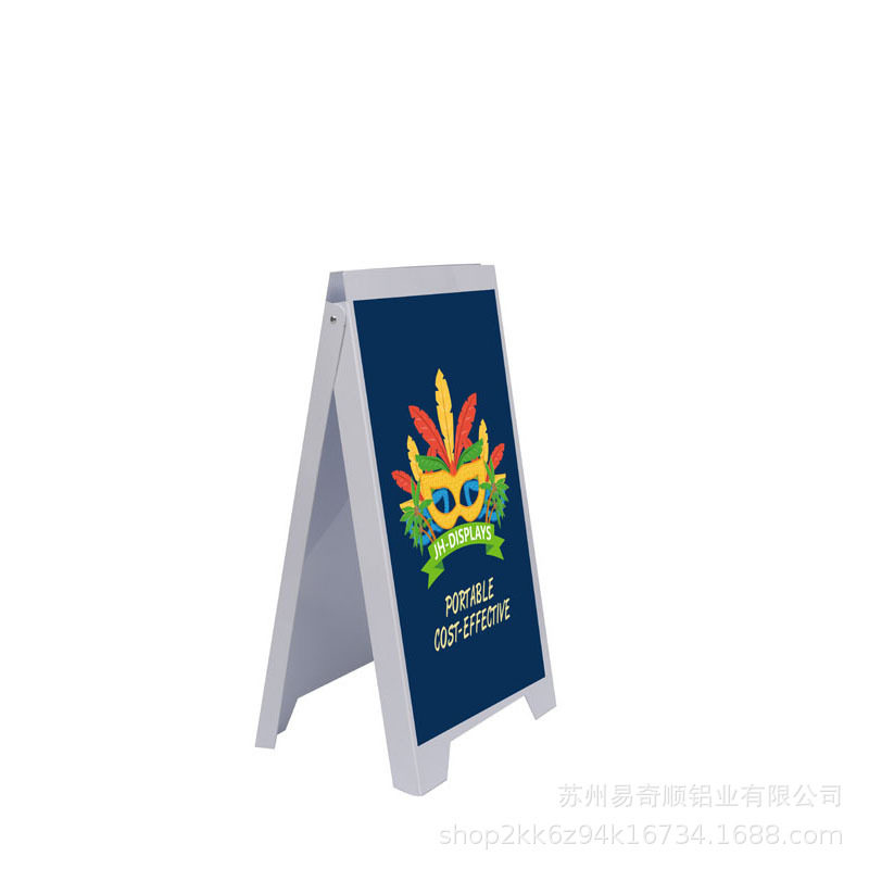 厂家供胶料A板人字A牌双面提示立牌信息公告牌展示牌