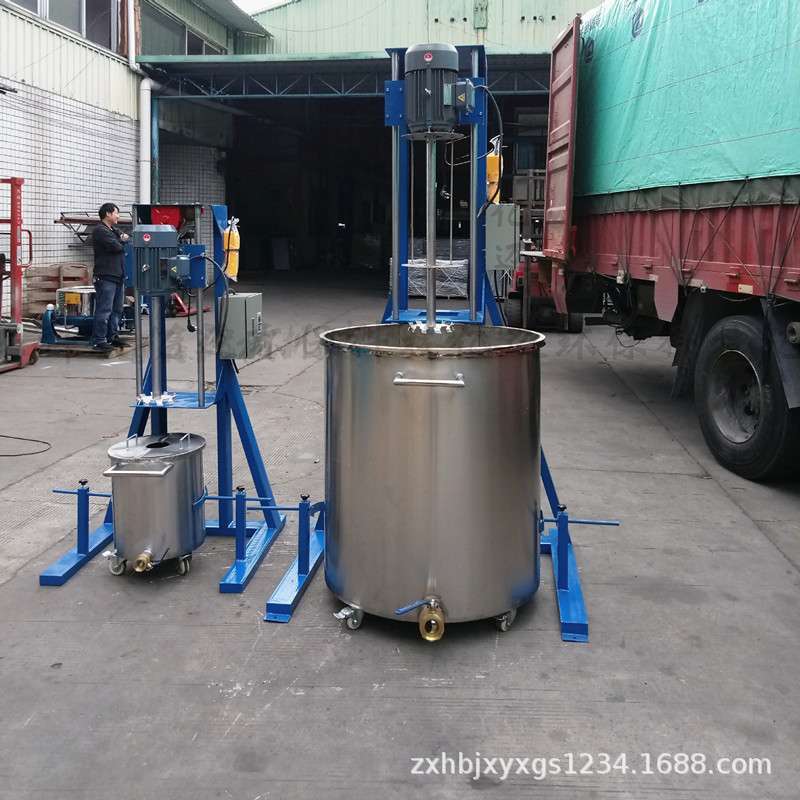 厂家自动升降乳胶漆高速分散机价格优 油墨油漆涂料多功能分散机