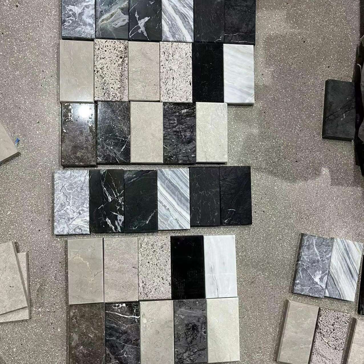大理石样品设计师 工地项目招标石材样板各种大理石莱姆石样品