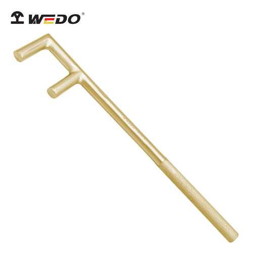WEDO 维度 AL176 圆头轧花F扳手 防爆铝青铜工具