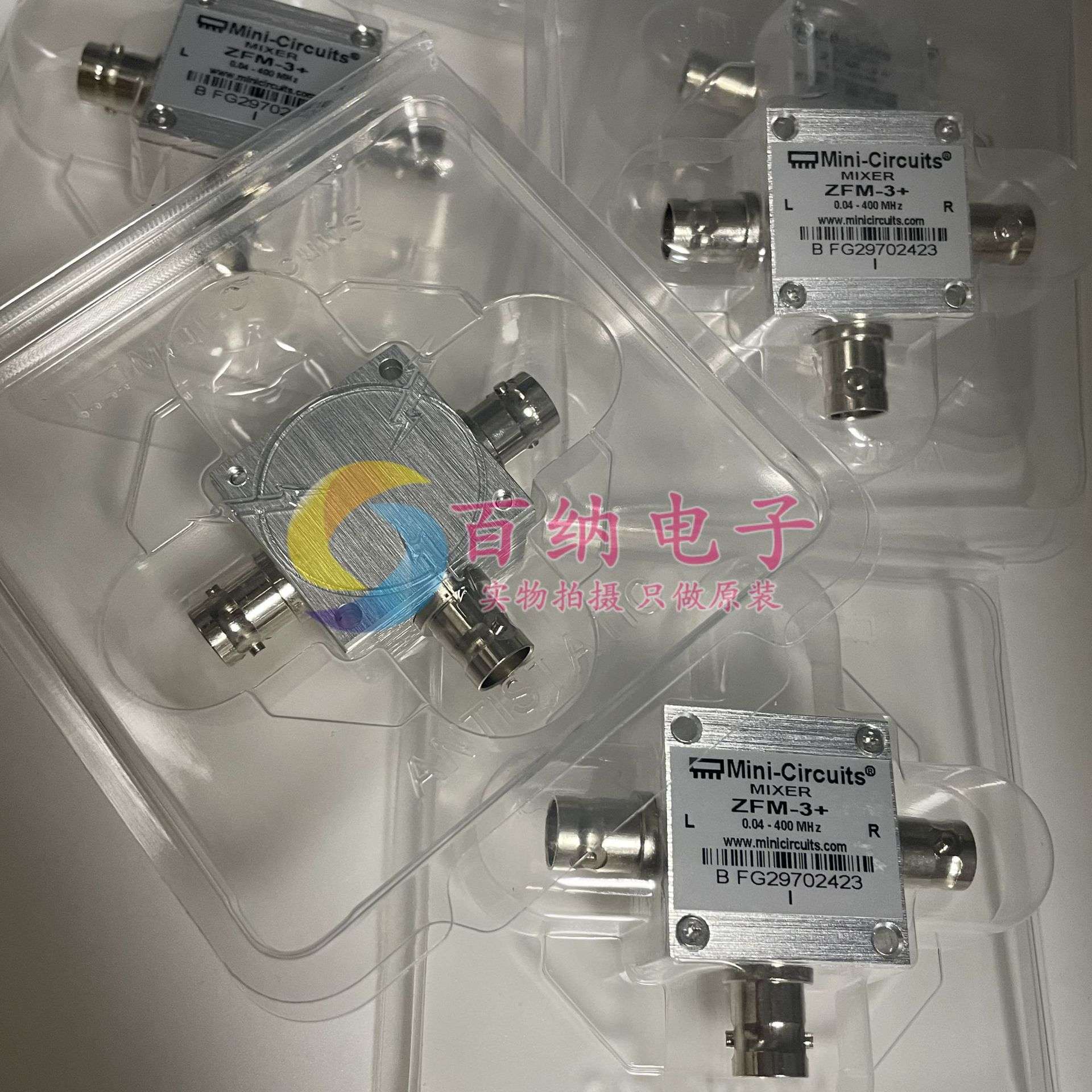 原装ZFM-3+ 0.04-400MHz 射频微波混频器Mini-Circuits 封装BNC
