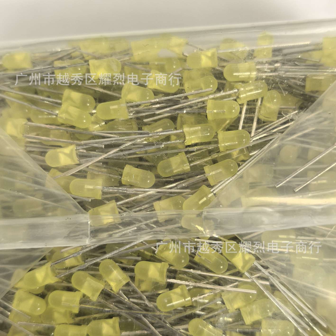 匡通F3 黄发黄短脚LED发光管 3AY2UD09 3MM整袋 直插式LED灯珠