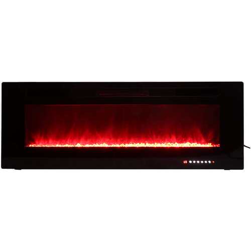 热销欧美澳新品水晶36寸50寸内嵌式壁挂式取暖电子壁炉fireplace