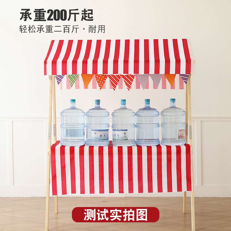 集市展示架移动可折叠摊位市集夜市摆摊架子花车促销展示台地摊车