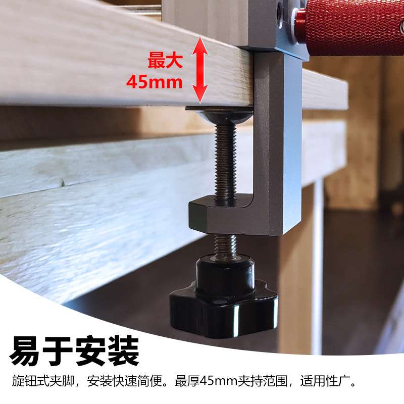 铝合金木工桌面台虎钳多功能小型桌钳夹持固定家用工作台夹钳工具