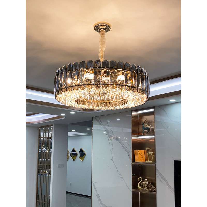 网红轻奢吊灯水晶灯套餐客厅灯奢华高档餐厅灯后现代简约卧室灯具