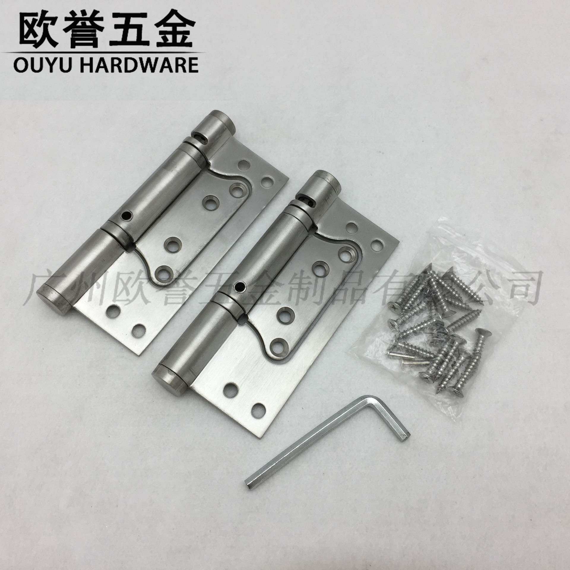 5寸子母合页不锈钢5寸合页房门自动关门缓冲子母合页闭门器合页