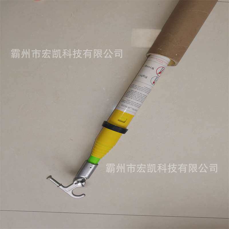 伸缩型三角拉闸杆三角式自锁操作杆绝缘美式令克棒伸缩高压拉闸杆