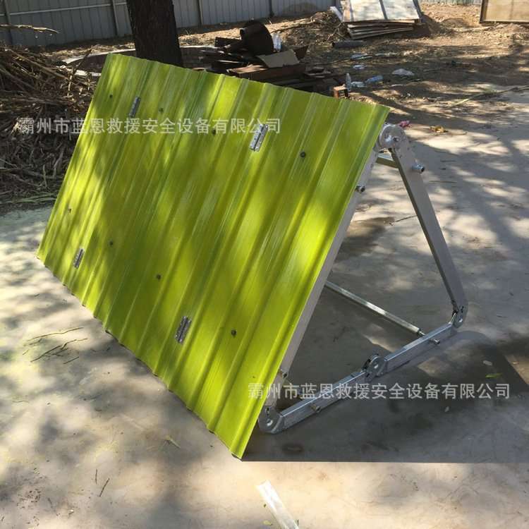 防汛救灾铝合金堵水板可移动河道防淹堵水面板多用途合页式子堤