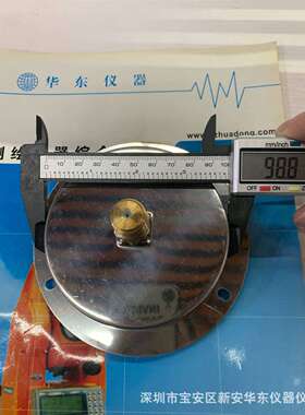HFDY牌不锈钢压力表轴向带YN100ZT油压表耐震表抗震表 螺纹3/8牙